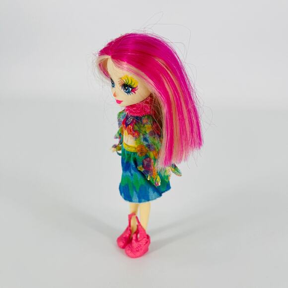 Mattel Enchantimals Peeki Parrot Doll Cut Hair Missing Parrot and Crown - GUC - Picture 6 of 15